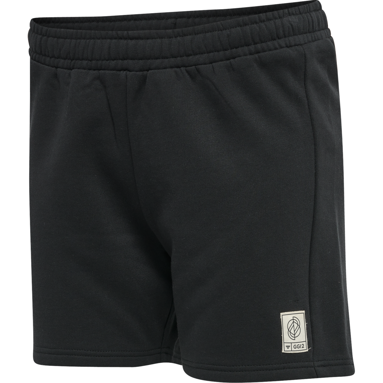 hmlGG12 SWEAT SHORTS WOMAN, BLACK, packshot
