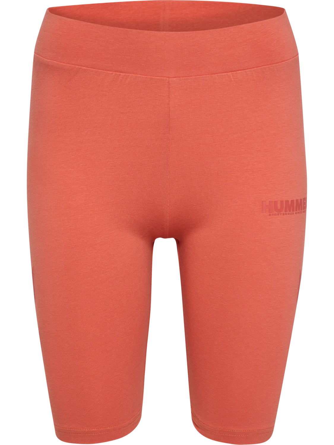 hmlLEGACY WOMAN TIGHT SHORTS, APRICOT BRANDY, packshot