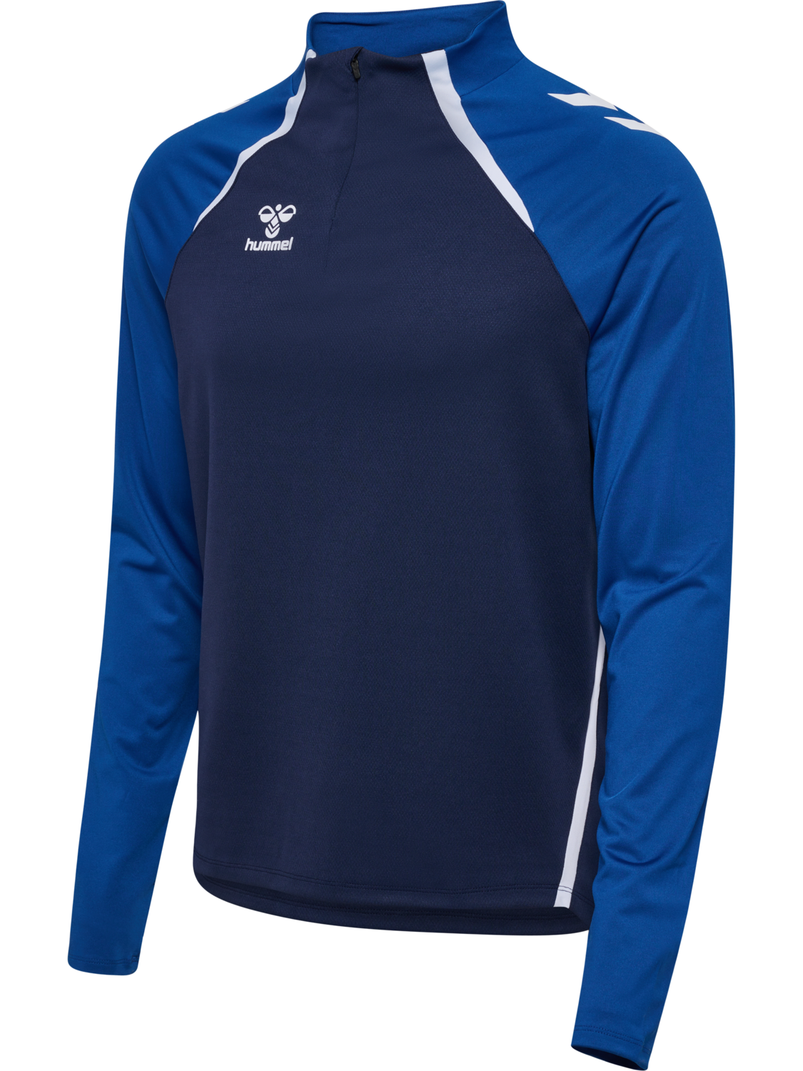 hmlLEAD 2.0 HALF ZIP, MARINE/TRUE BLUE, packshot