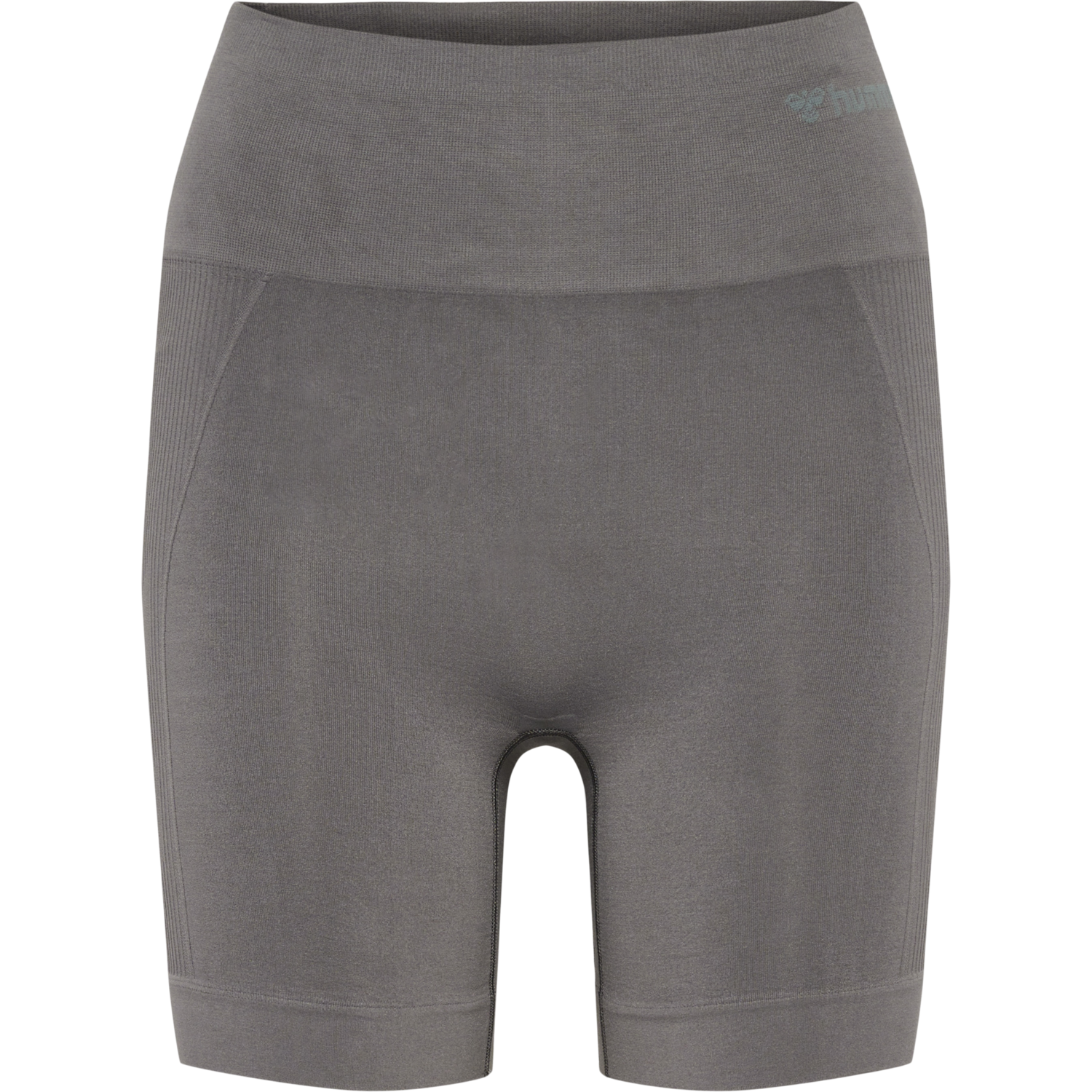 hmlTIF SEAMLESS SHORTS, CHARCOAL GRAY, packshot