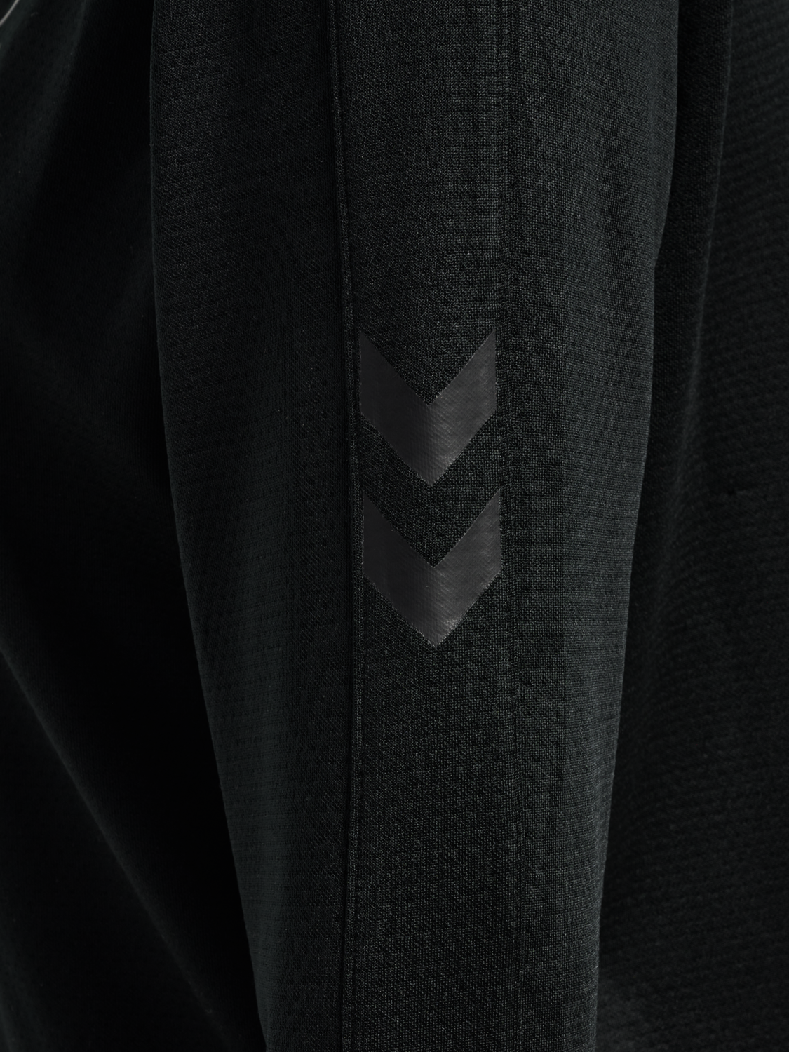 hmlACTIVE PL HALF ZIP WOMAN, BLACK, packshot