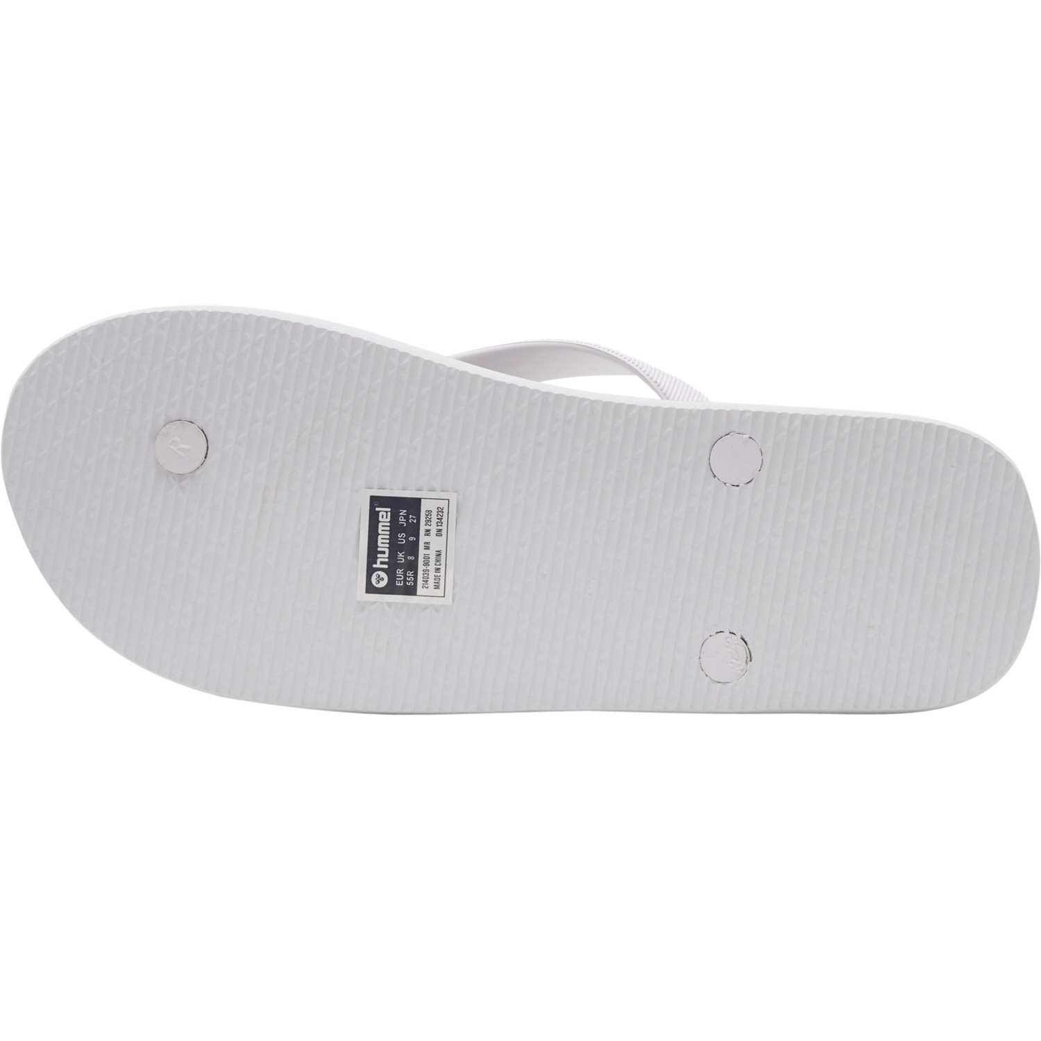 CHEVRON FLIP FLOP, WHITE, packshot