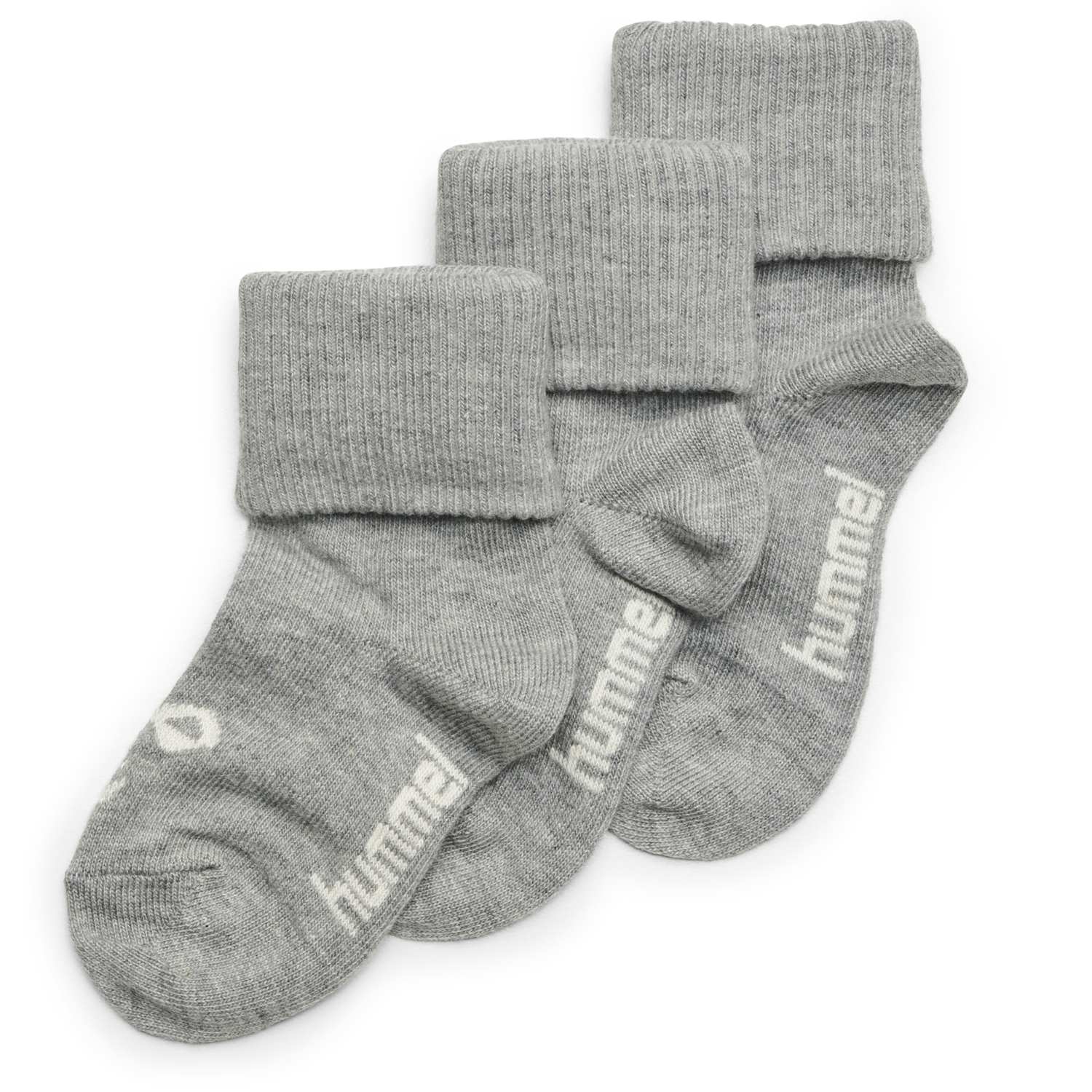SORA 3-PACK SOCK, GREY MELANGE, packshot