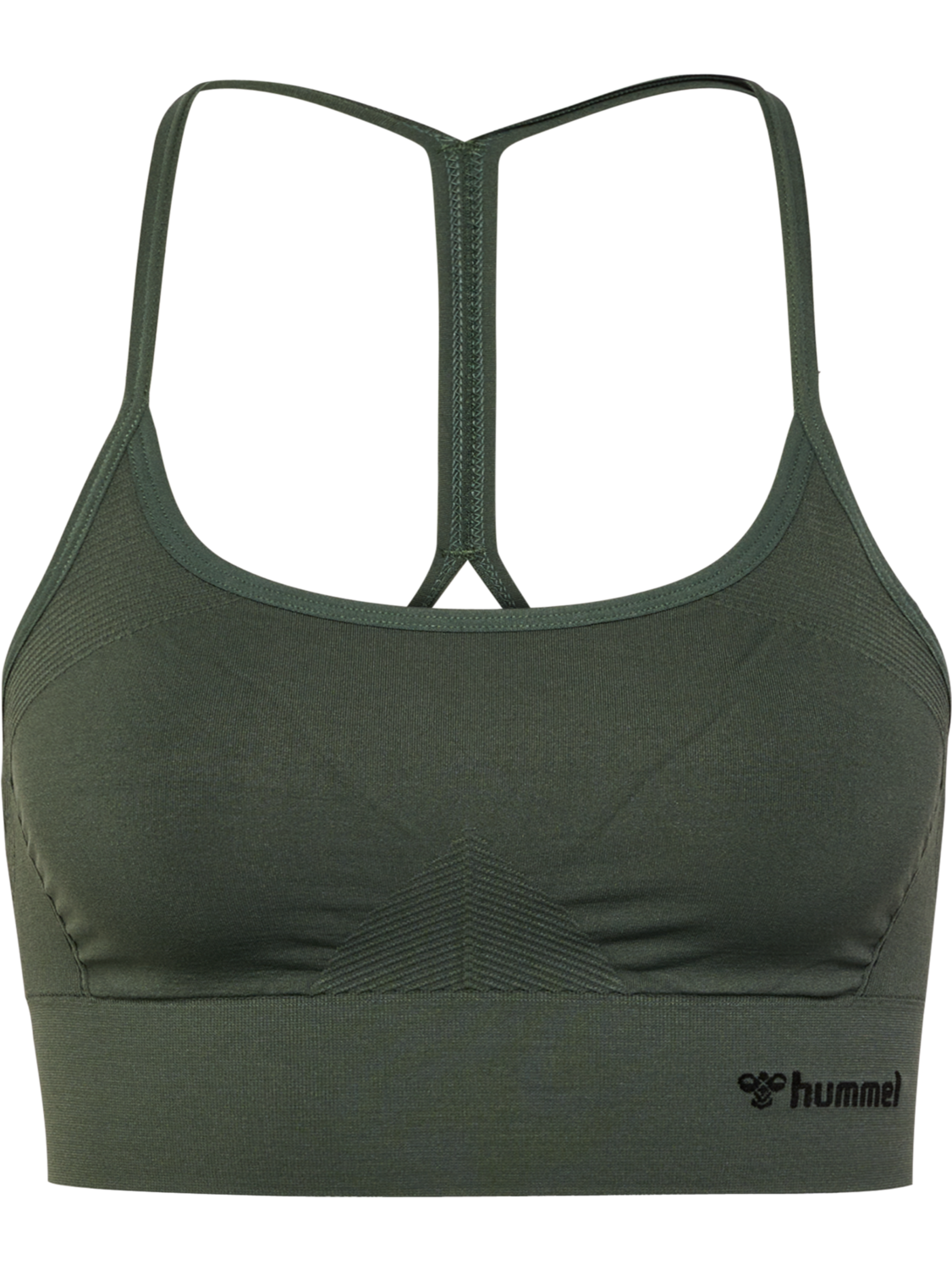 hmlTIFFY SEAMLESS SPORTS TOP, CLIMBING IVY, packshot