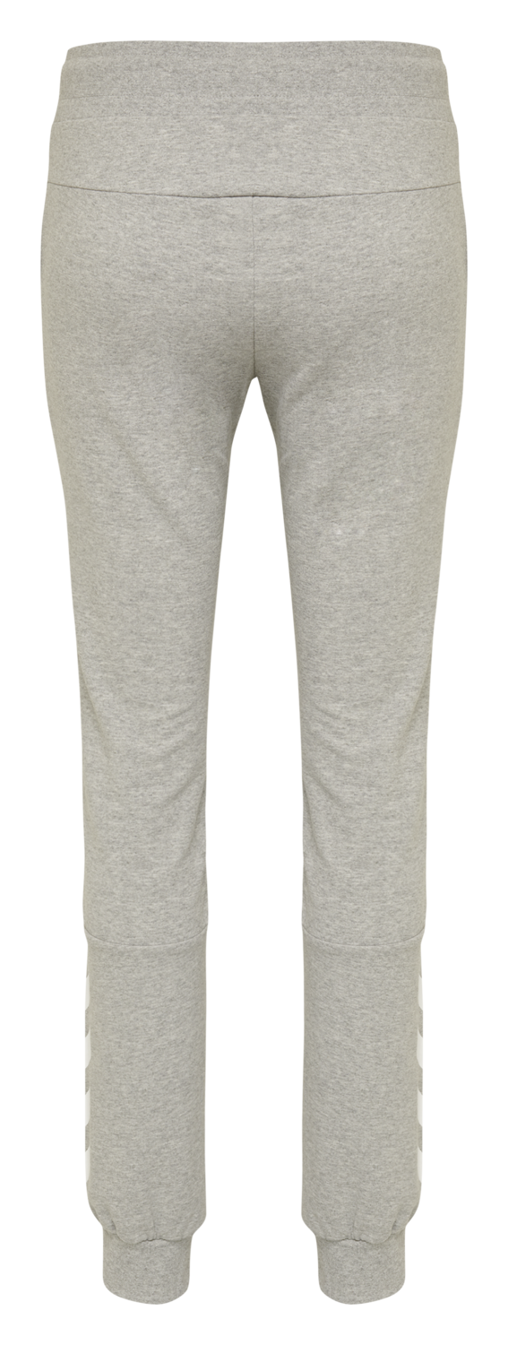 hmlNONI REGULAR PANTS, GREY MELANGE, packshot