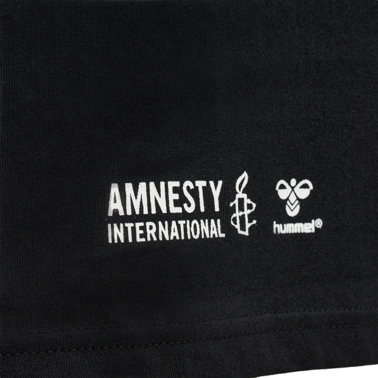 hmlAMNESTY T-SHIRT L/S, BLACK, packshot