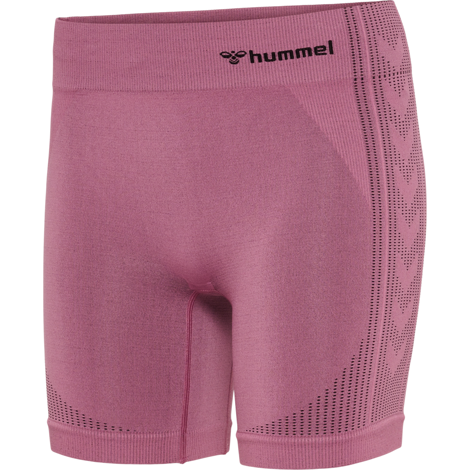 hmlMT SHAPING SEAMLESS MW SHORTS, HEATHER ROSE, packshot