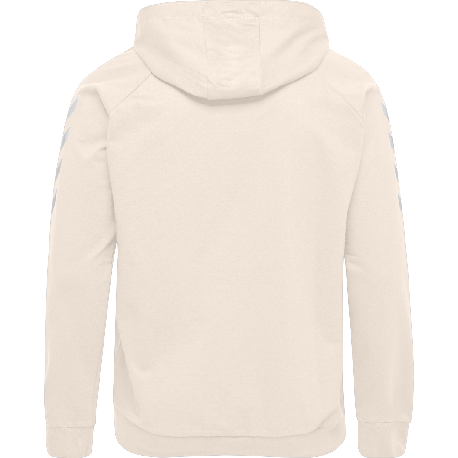 HUMMEL GO COTTON HOODIE, EGRET MELANGE, packshot