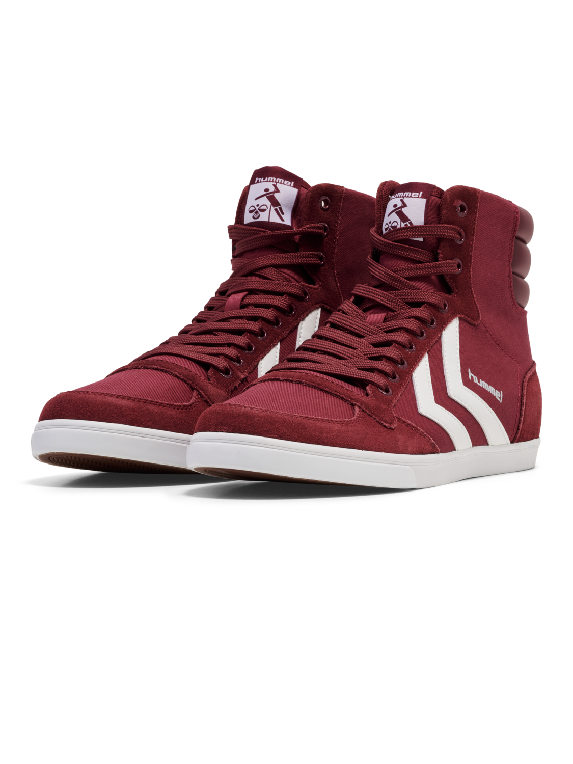 HUMMEL SLIMMER STADIL HIGH, CABERNET, packshot