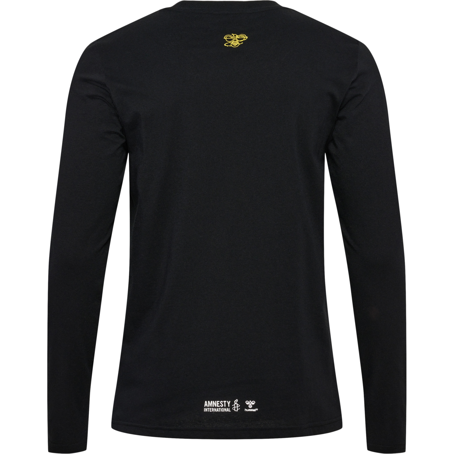 hmlAMNESTY T-SHIRT L/S, BLACK, packshot