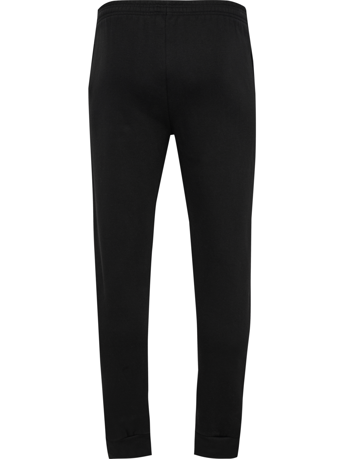 hmlMOVER COTTON CUFF PANTS, BLACK, packshot