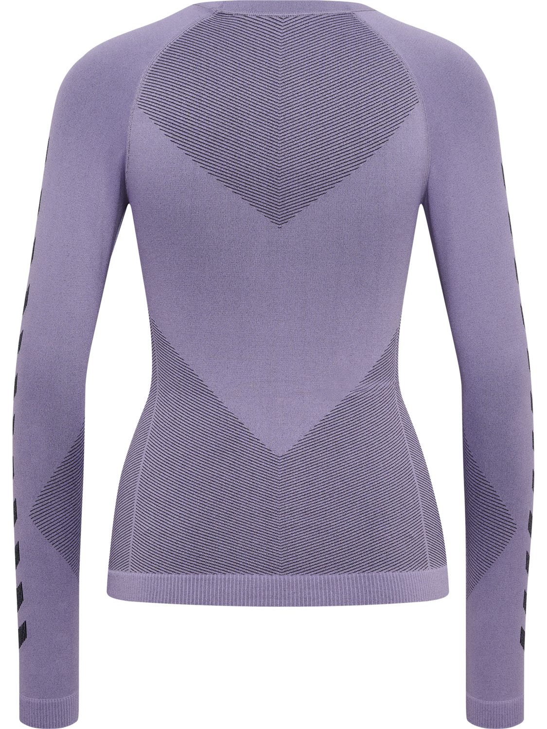 HUMMEL FIRST SEAMLESS JERSEY L/S W, LAVENDER MELANGE, packshot