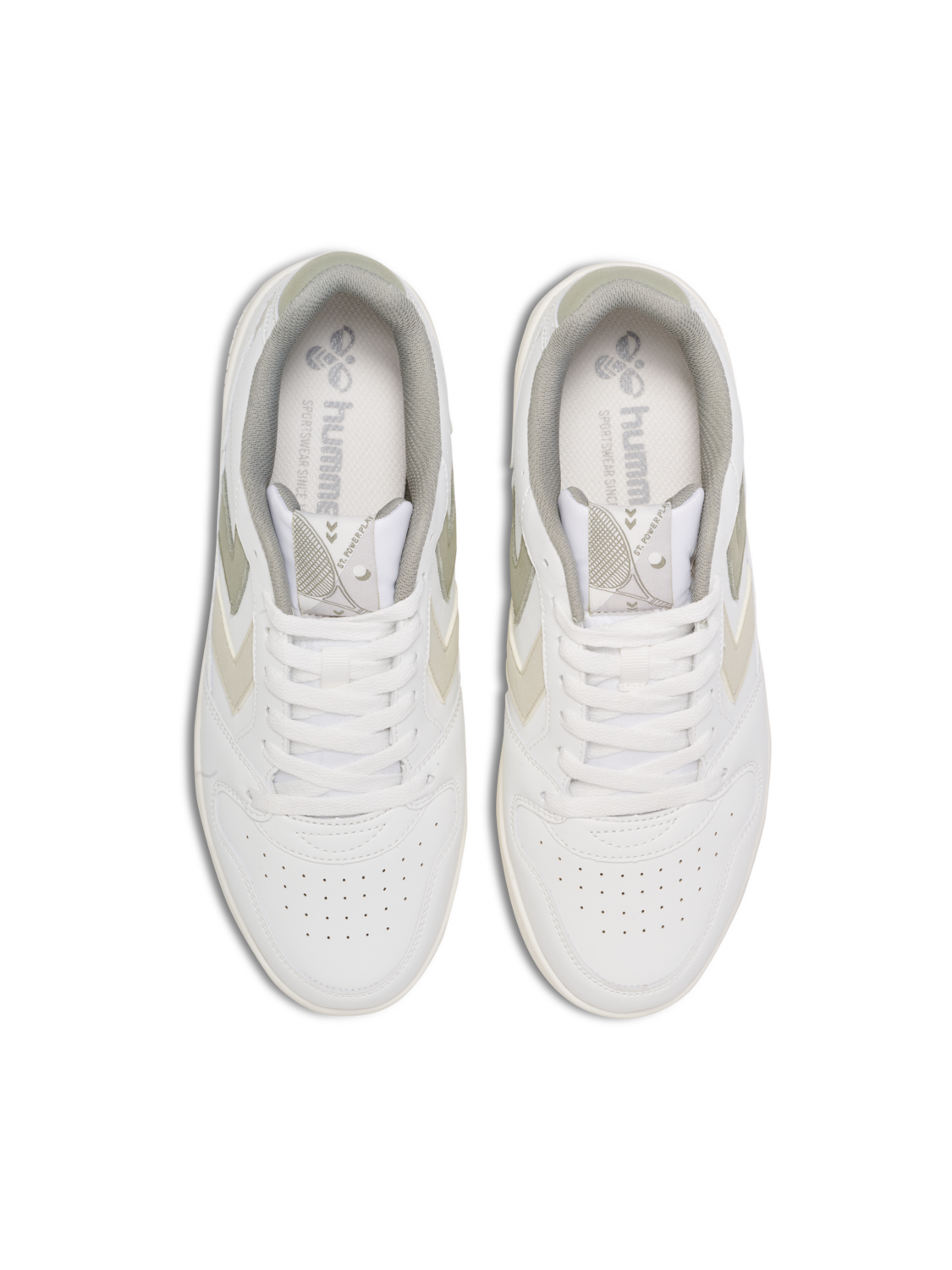 ST. POWER PLAY WMNS, WHITE/SEAGRASS/BONE WHITE, packshot