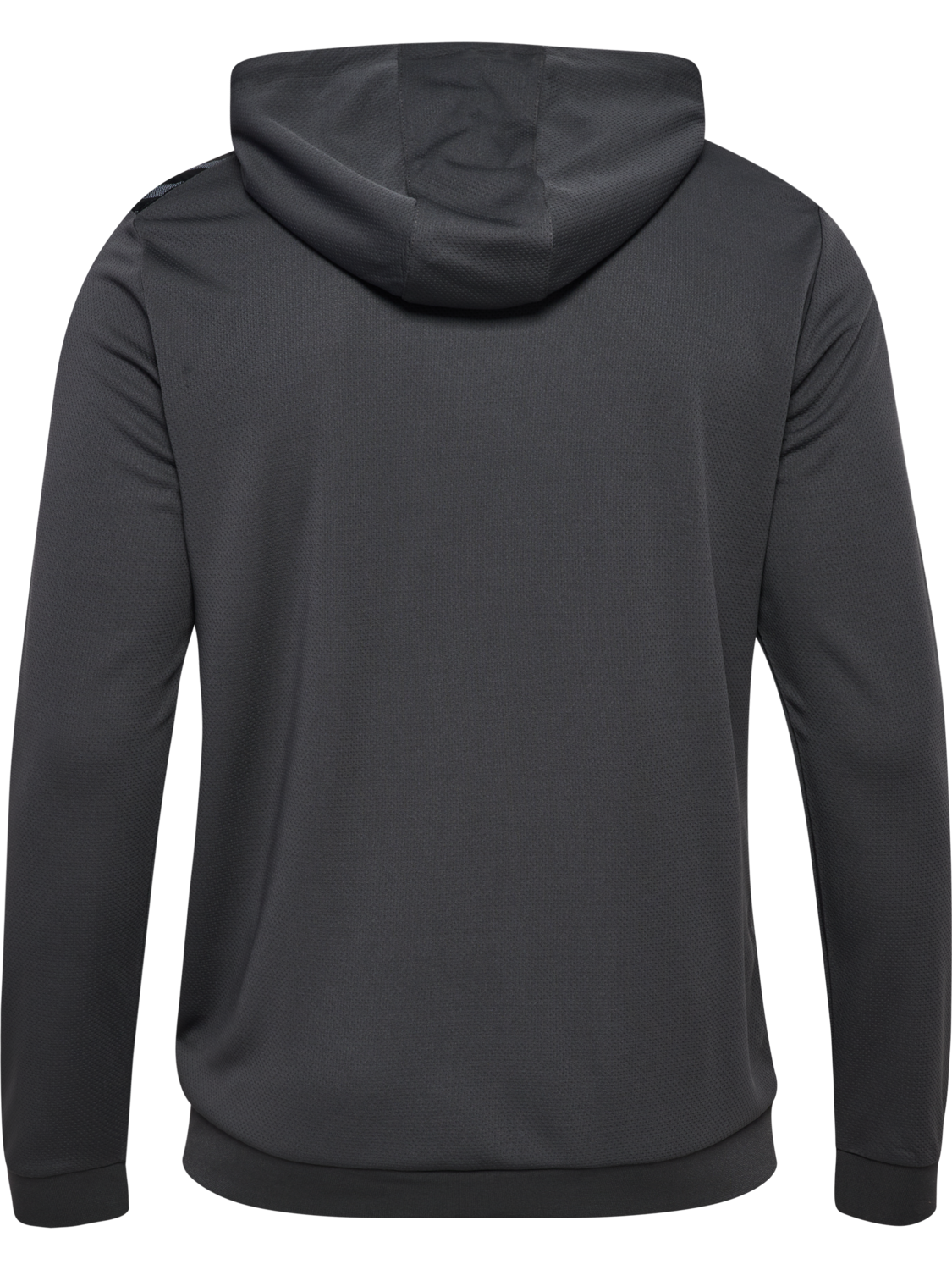 hmlAUTHENTIC PL ZIP HOODIE, ASPHALT, packshot