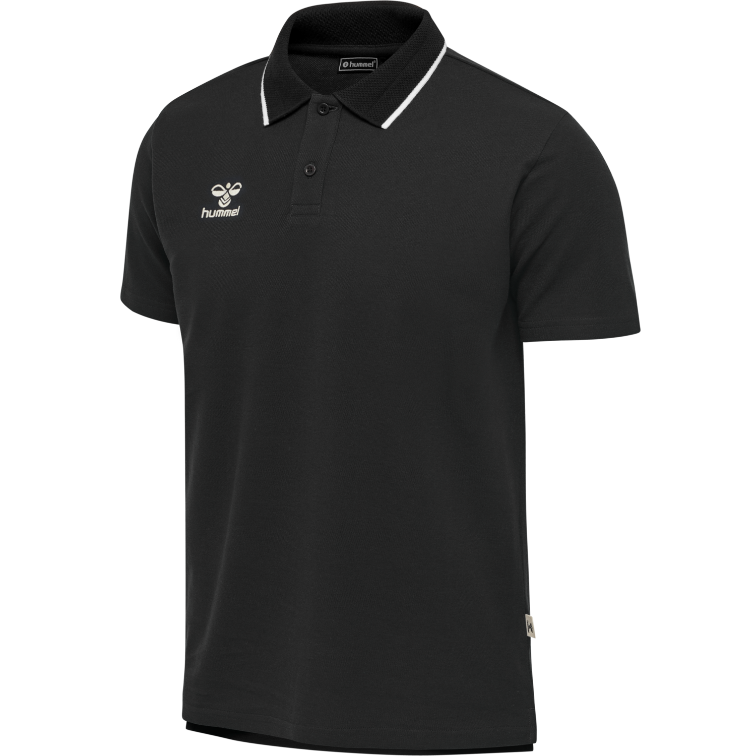 hmlMOVE POLO, BLACK, packshot