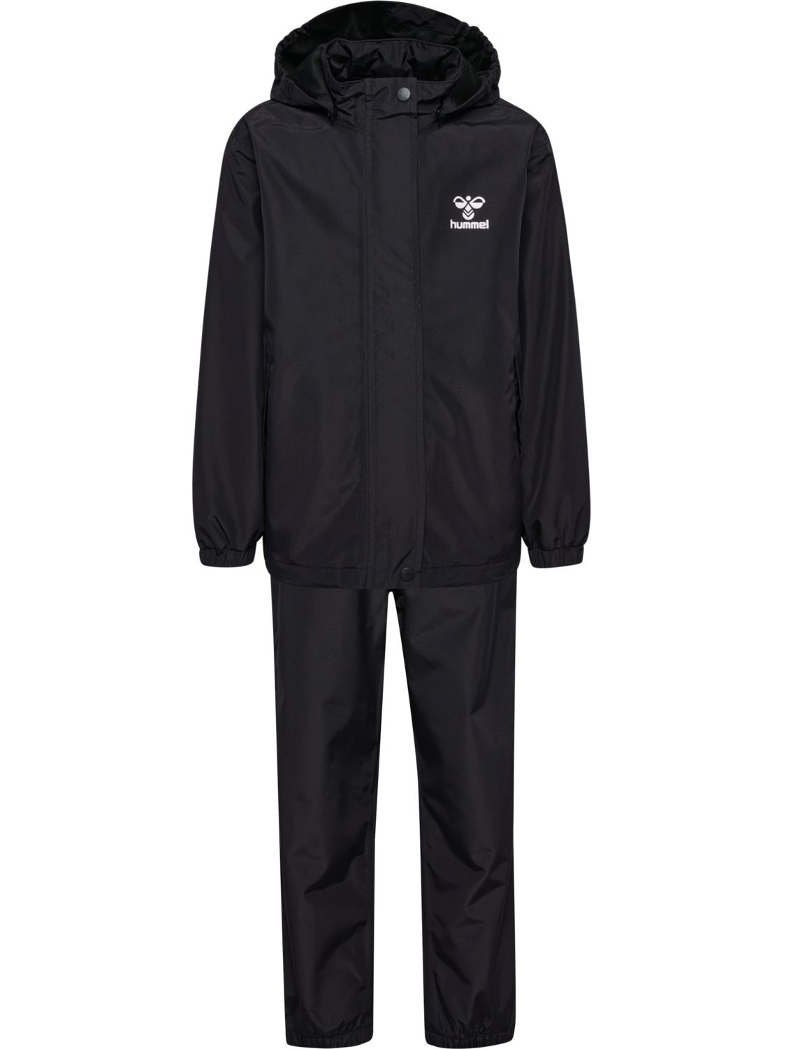 hmlNESSIE RAINSUIT, BLACK, packshot