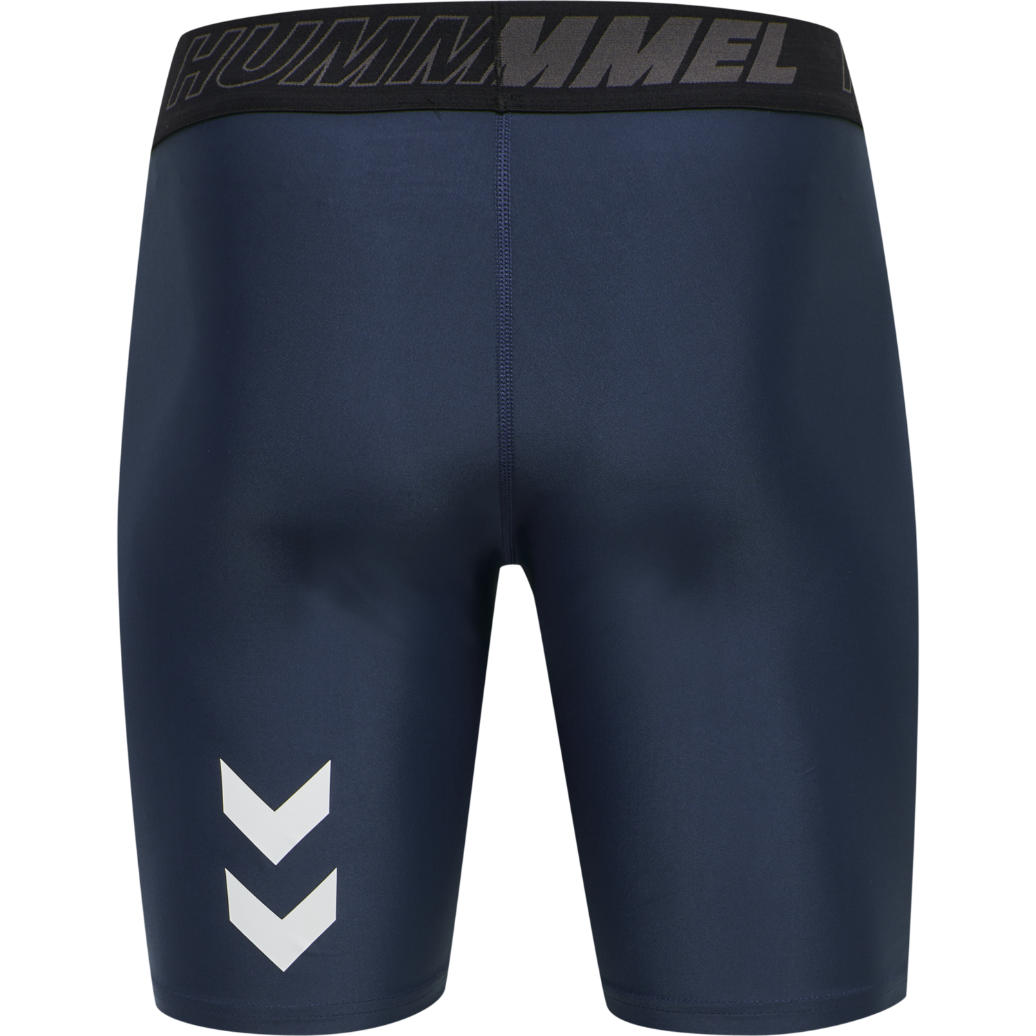 hmlTE TOPAZ 2-PACK TIGHT SHORTS, BLACK/INSIGINA BLUE, packshot