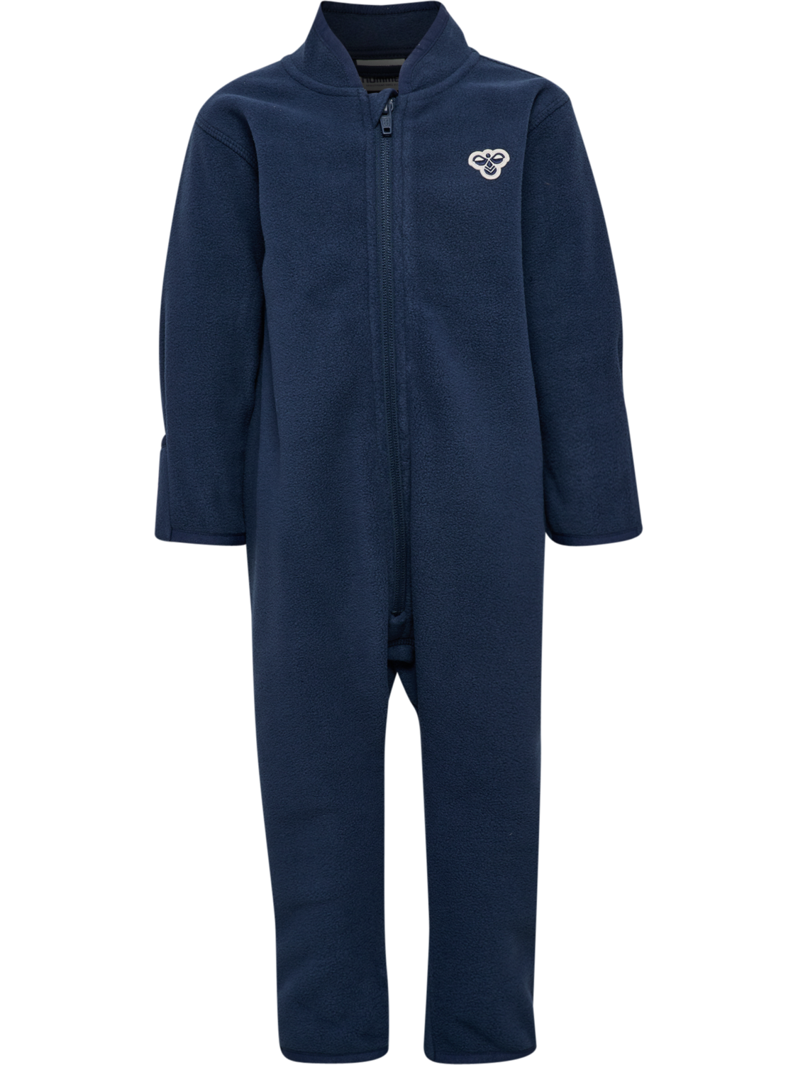 hmlMINI FLEECE ZIP SUIT BEE, DRESS BLUES, packshot