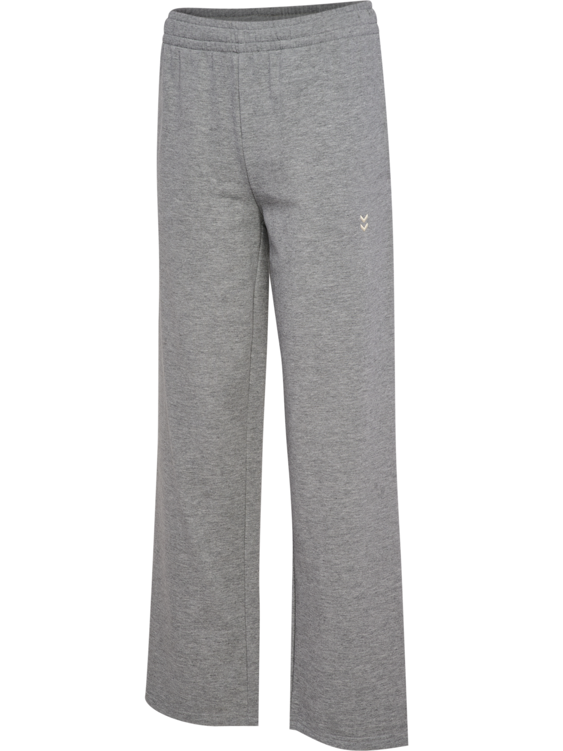 hmlPULSE WIDE W SWEAT PANTS, GREY MELANGE, packshot