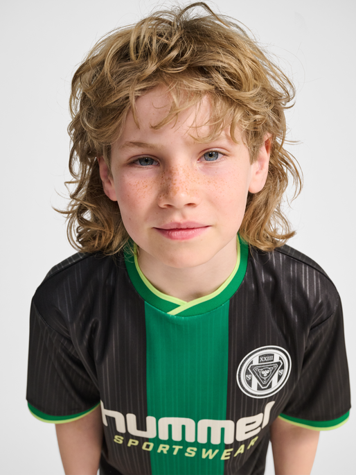 hmlJR LOOSE BALL  JERSEY S/S, BLACK, model