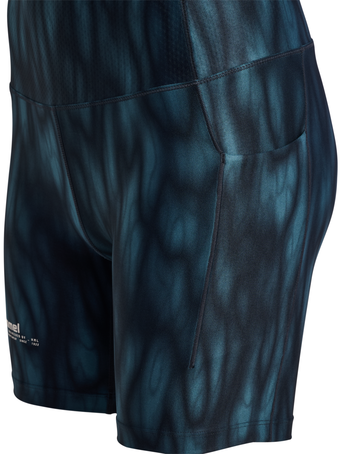 hmlHIIT AOP INTENSITY SHORT TIGHTS, STARGAZER, packshot