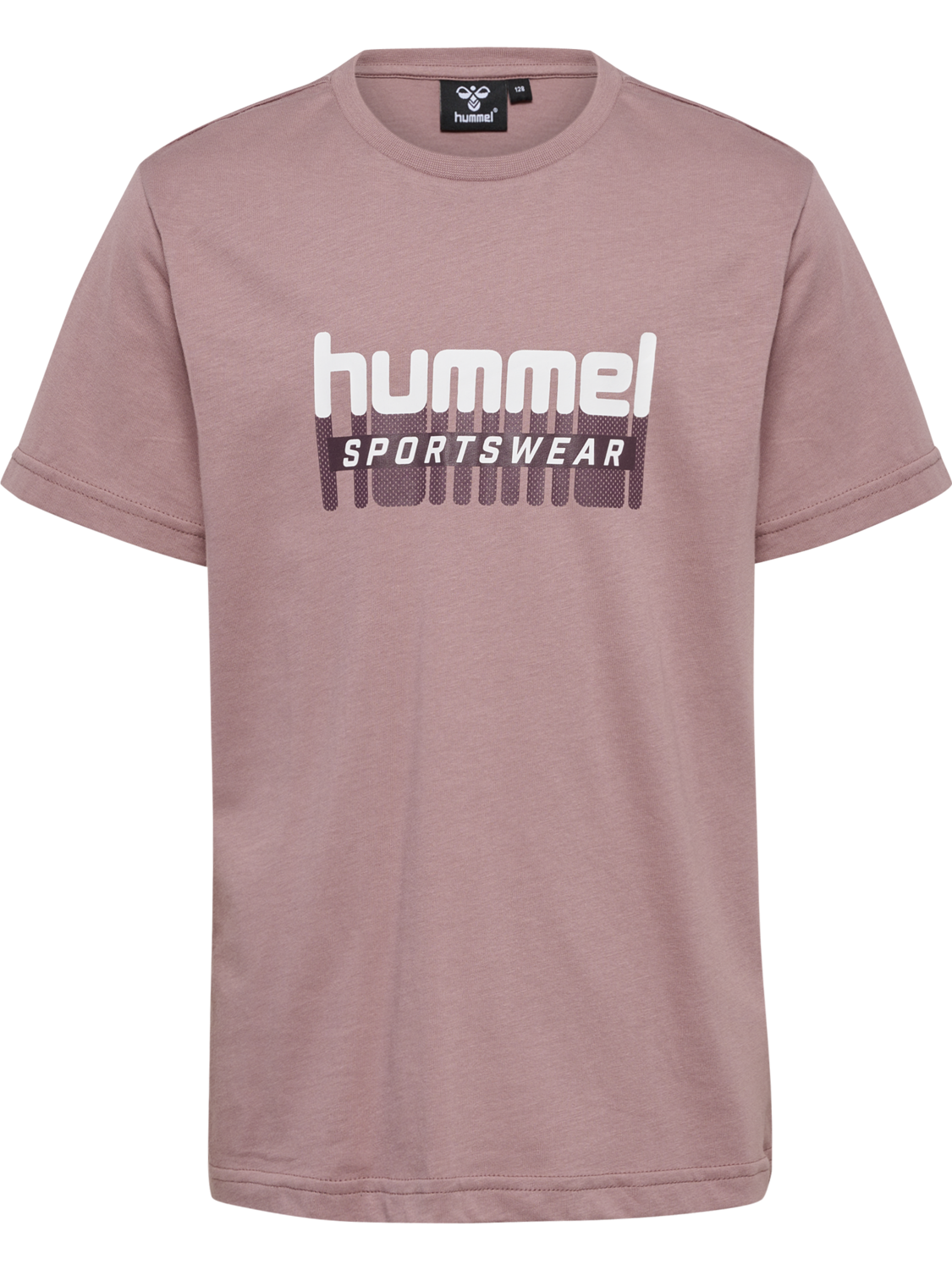 hmlTUKAS T-SHIRT S/S, TWILIGHT MAUVE, packshot