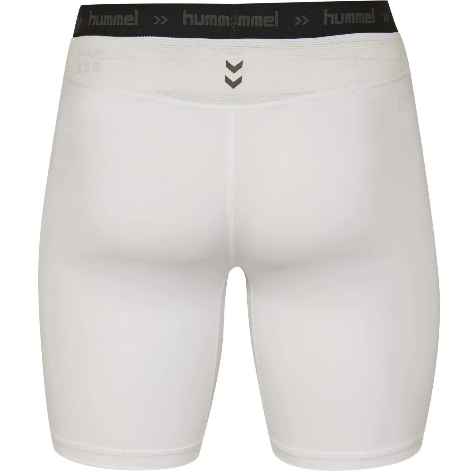 HUMMEL FIRST PERFORMANCE TIGHT SHORTS, WHITE, packshot
