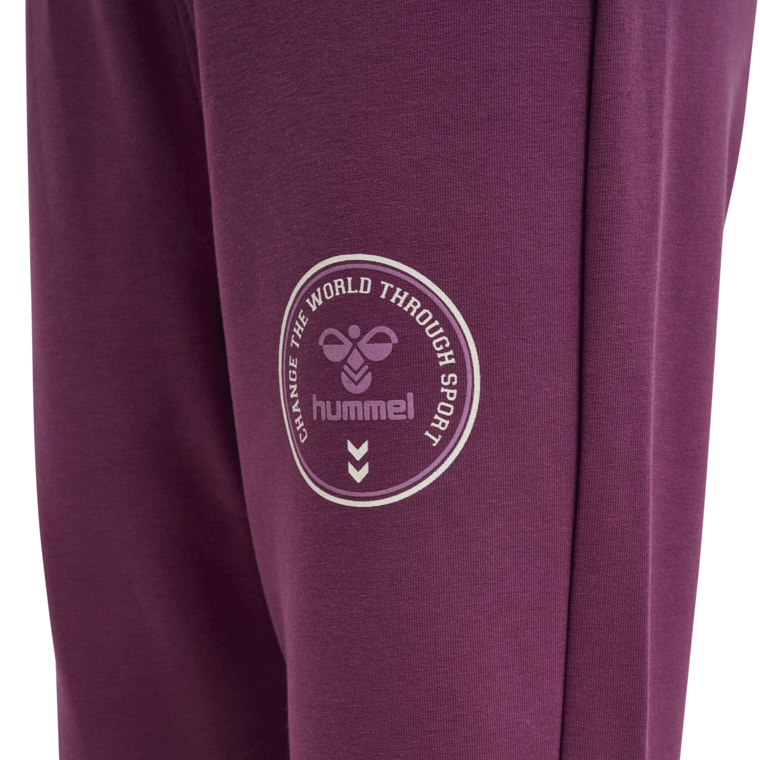 hmlMATH PANTS, AMARANTH, packshot