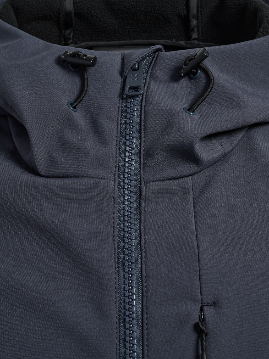 hmlLOOSE SOFTSHELL JACKET, EBONY, packshot