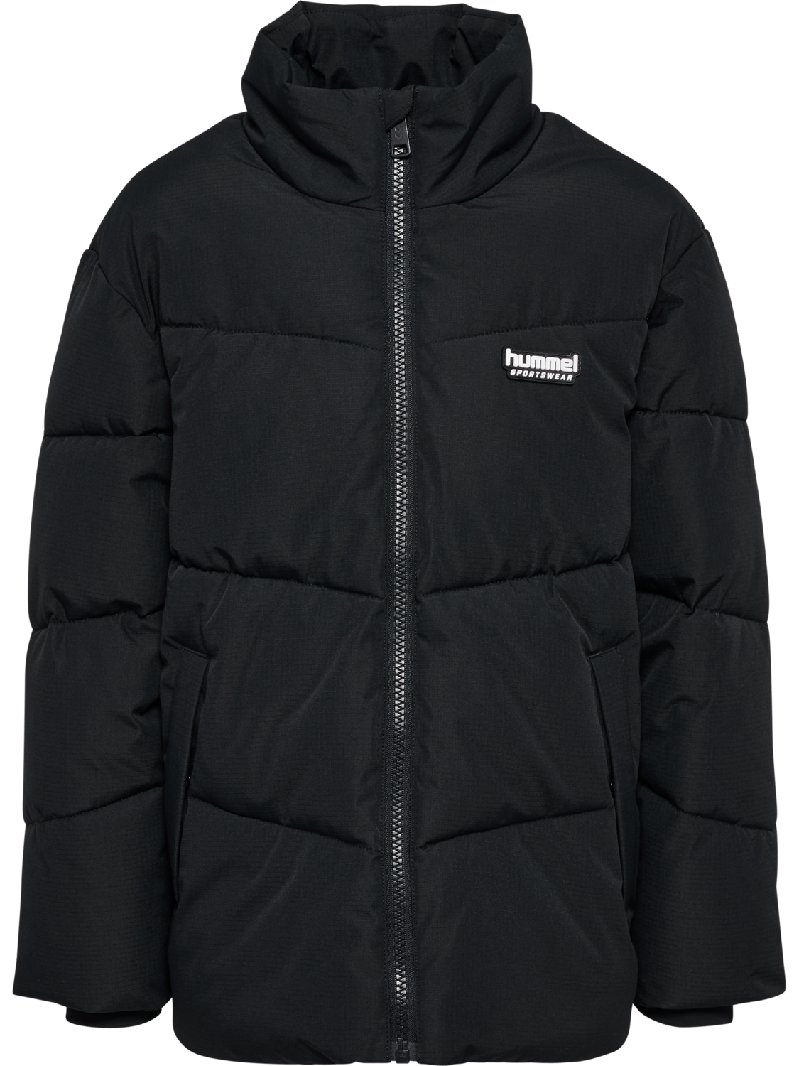 hmlJR PUFFER JACKET, BLACK, packshot
