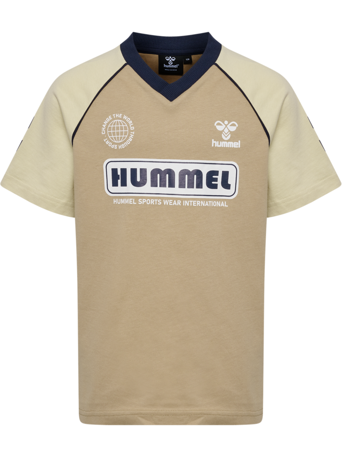 hmlROLF T-SHIRT S/S, CORNSTALK, packshot