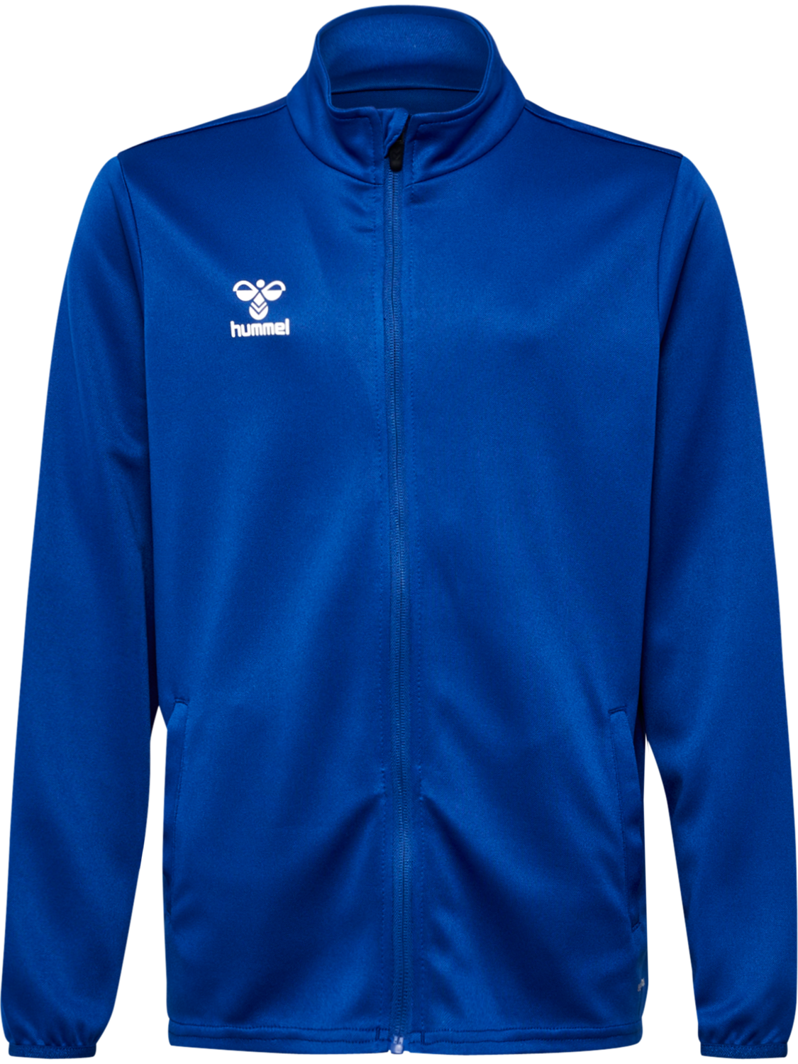 hmlESSENTIAL TRACK JACKET KIDS, TRUE BLUE, packshot