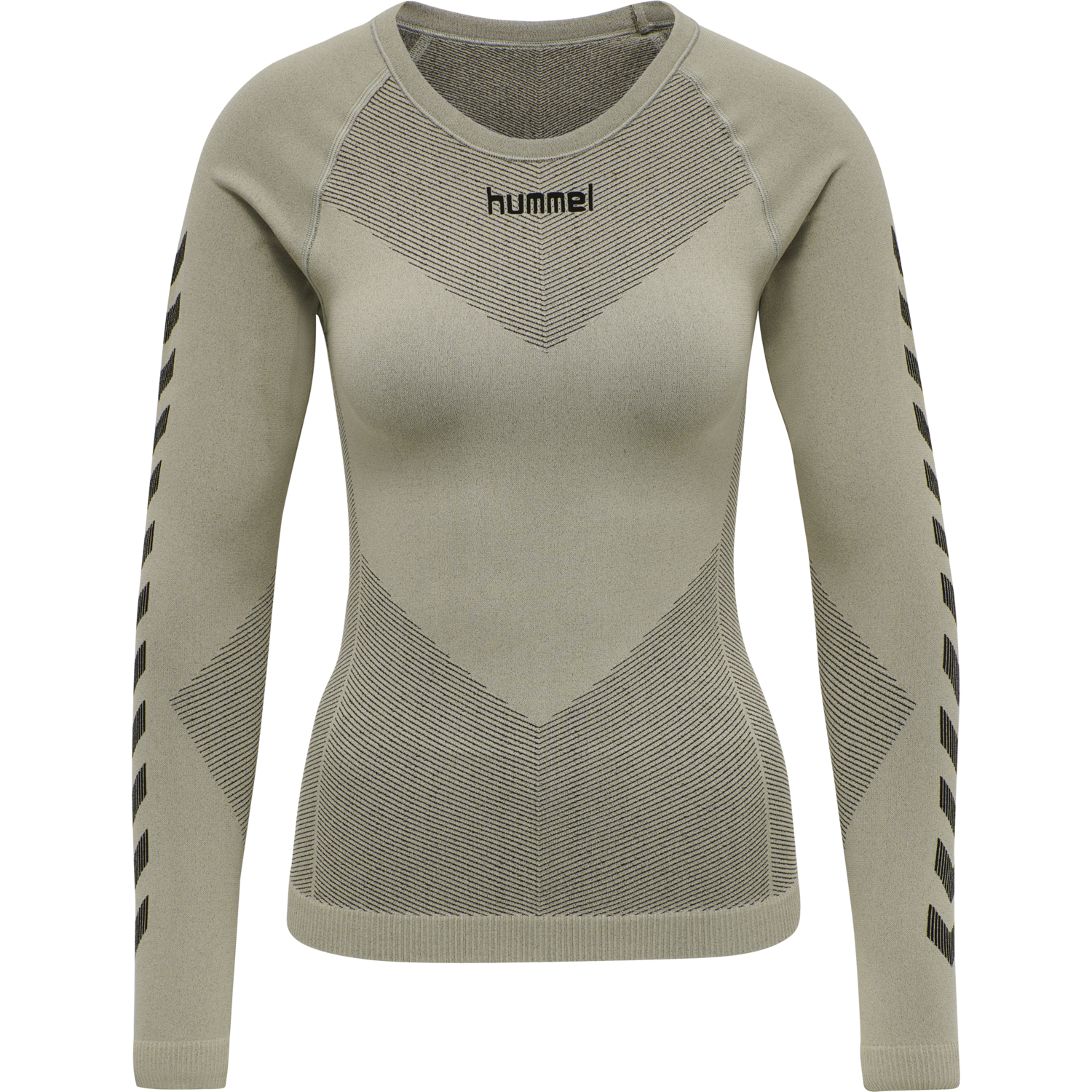 HUMMEL FIRST SEAMLESS JERSEY L/S W, LONDON FOG, packshot