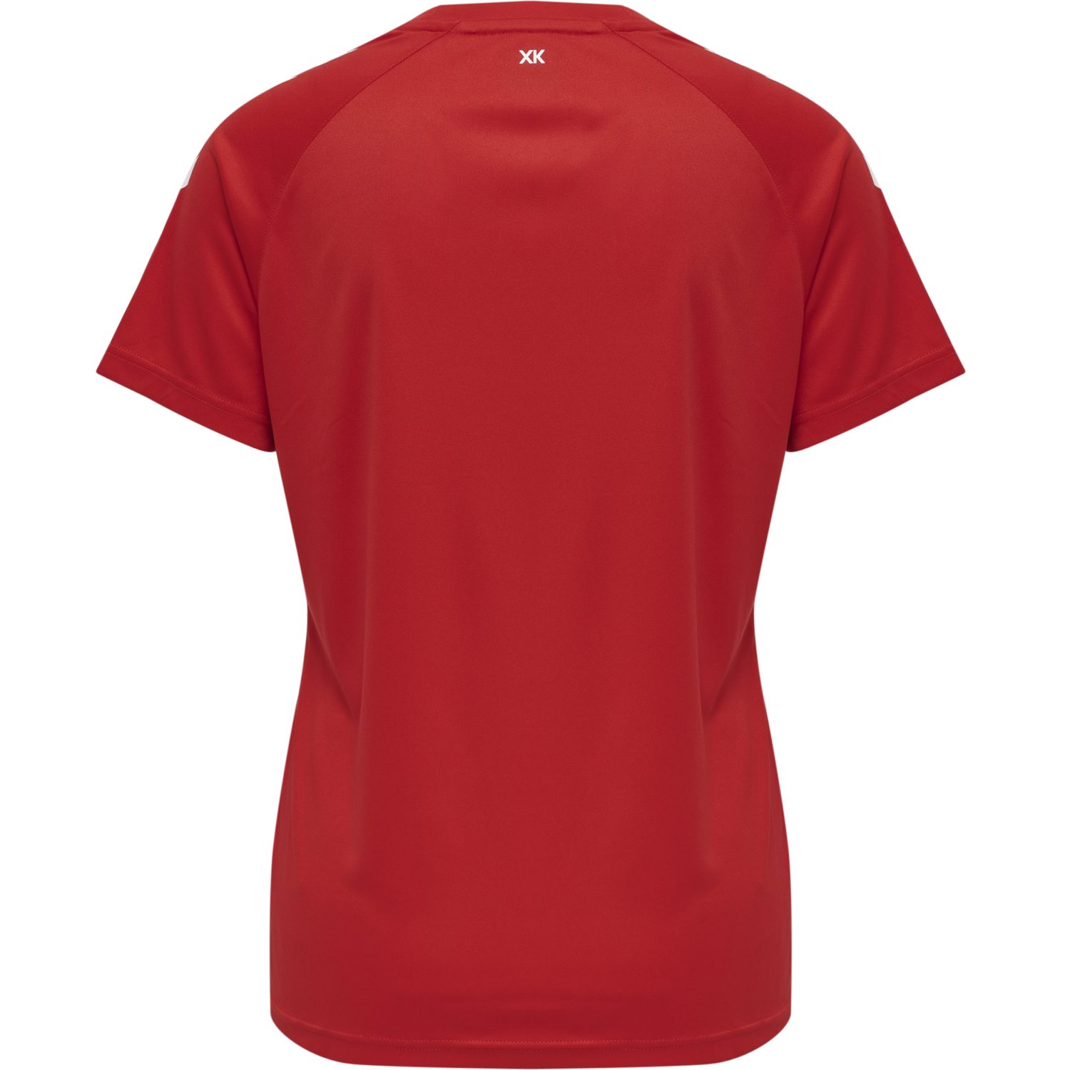 hmlCORE XK CORE POLY TEE  S/S WOMAN, TRUE RED, packshot