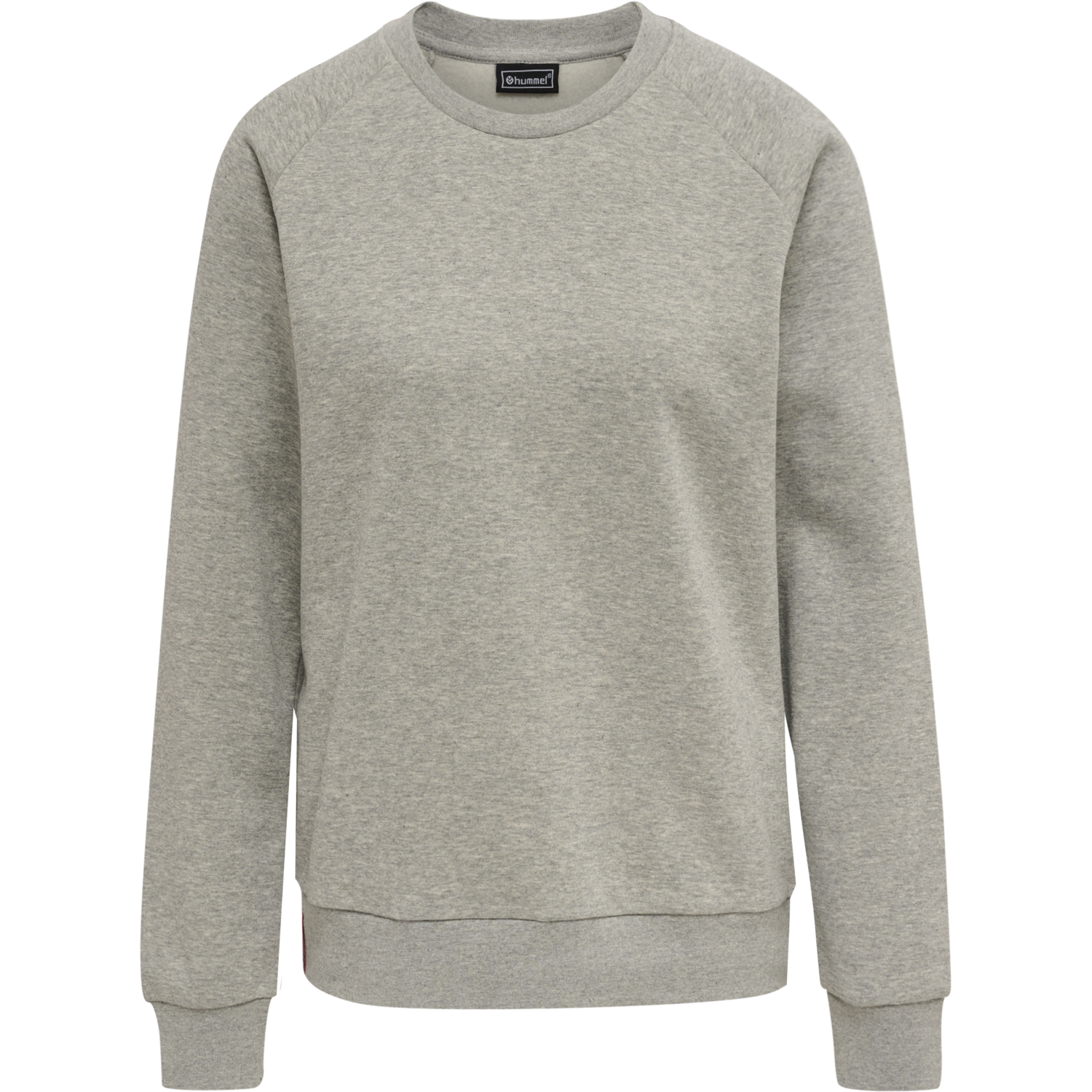 hmlRED CLASSIC SWEATSHIRT WOMAN, GREY MELANGE, packshot