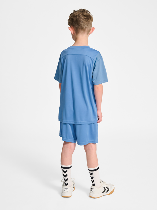 hmlJR GOAL MIX SET, LICHEN BLUE, model