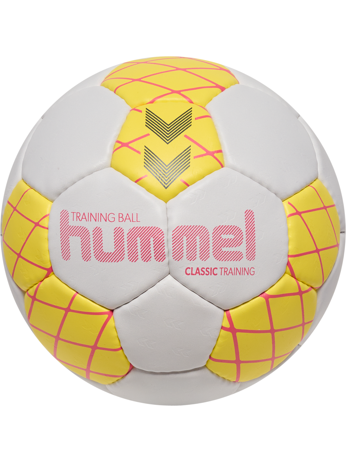 hmlCLASSIC TRAINING HB, OFF WHITE/YELLOW/RED, packshot