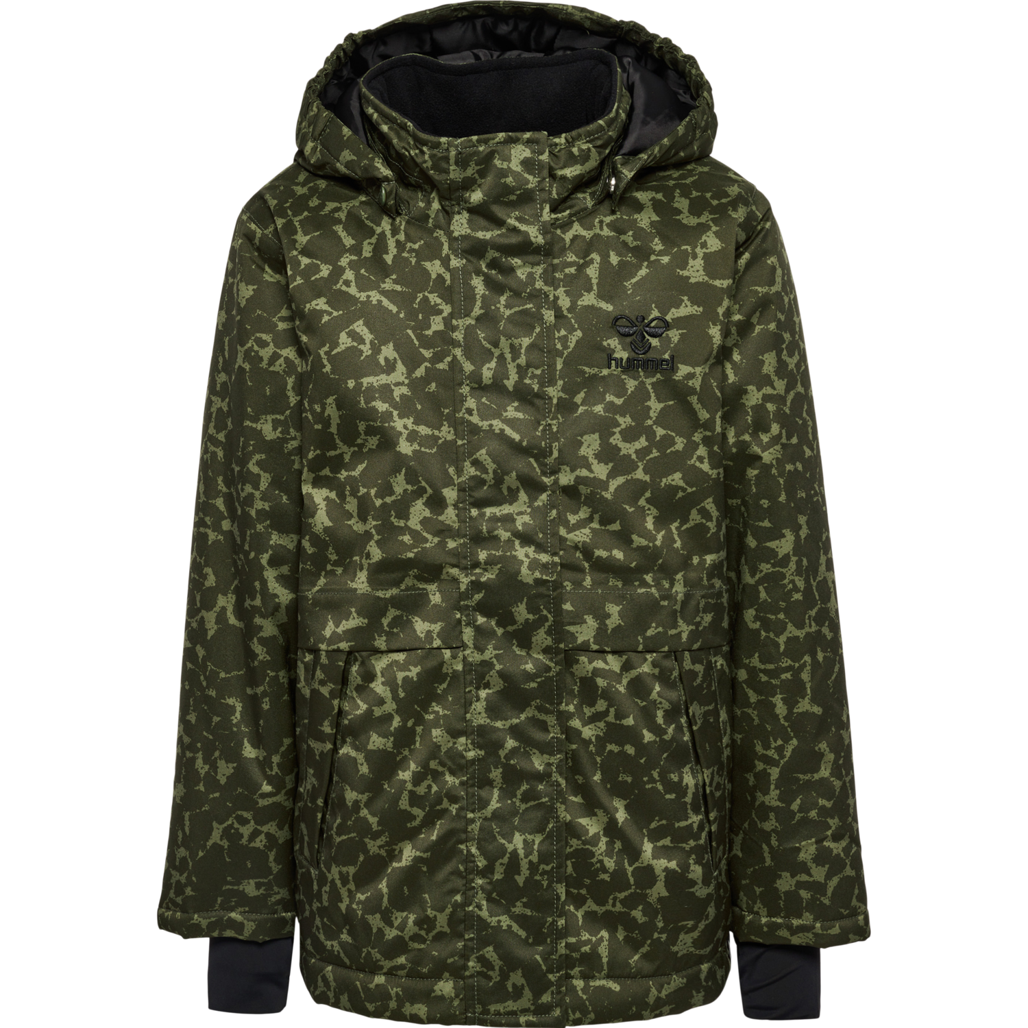 hmlURBAN TEX JACKET, OLIVE NIGHT, packshot