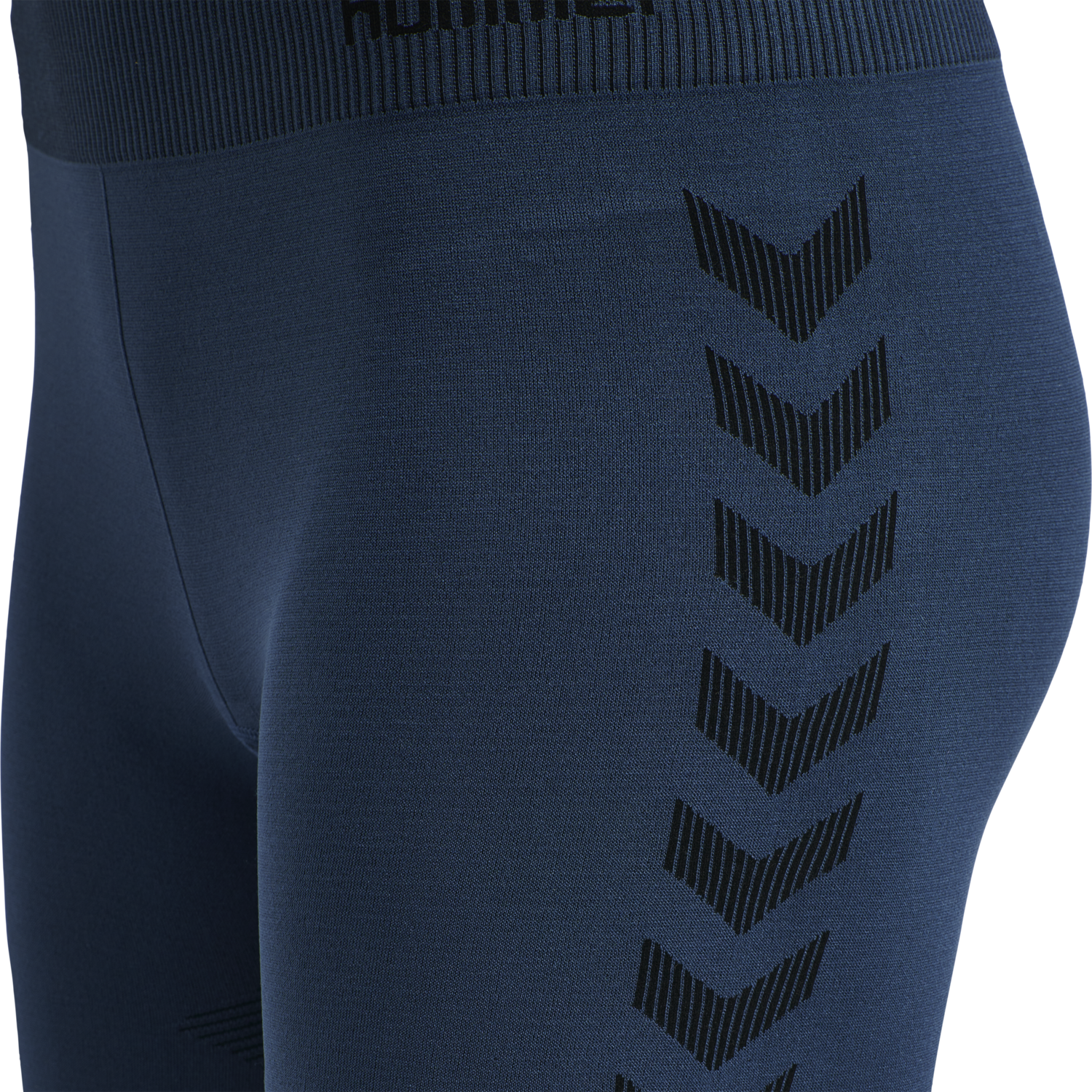 HUMMEL FIRST SEAMLESS TR SHT TIGH W, DARK DENIM, packshot