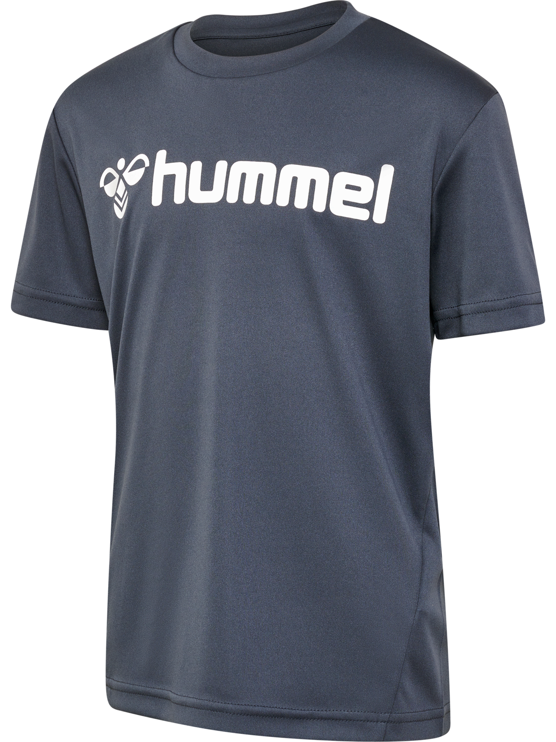 hmlLOGO JERSEY S/S KIDS, OMBRE BLUE, packshot