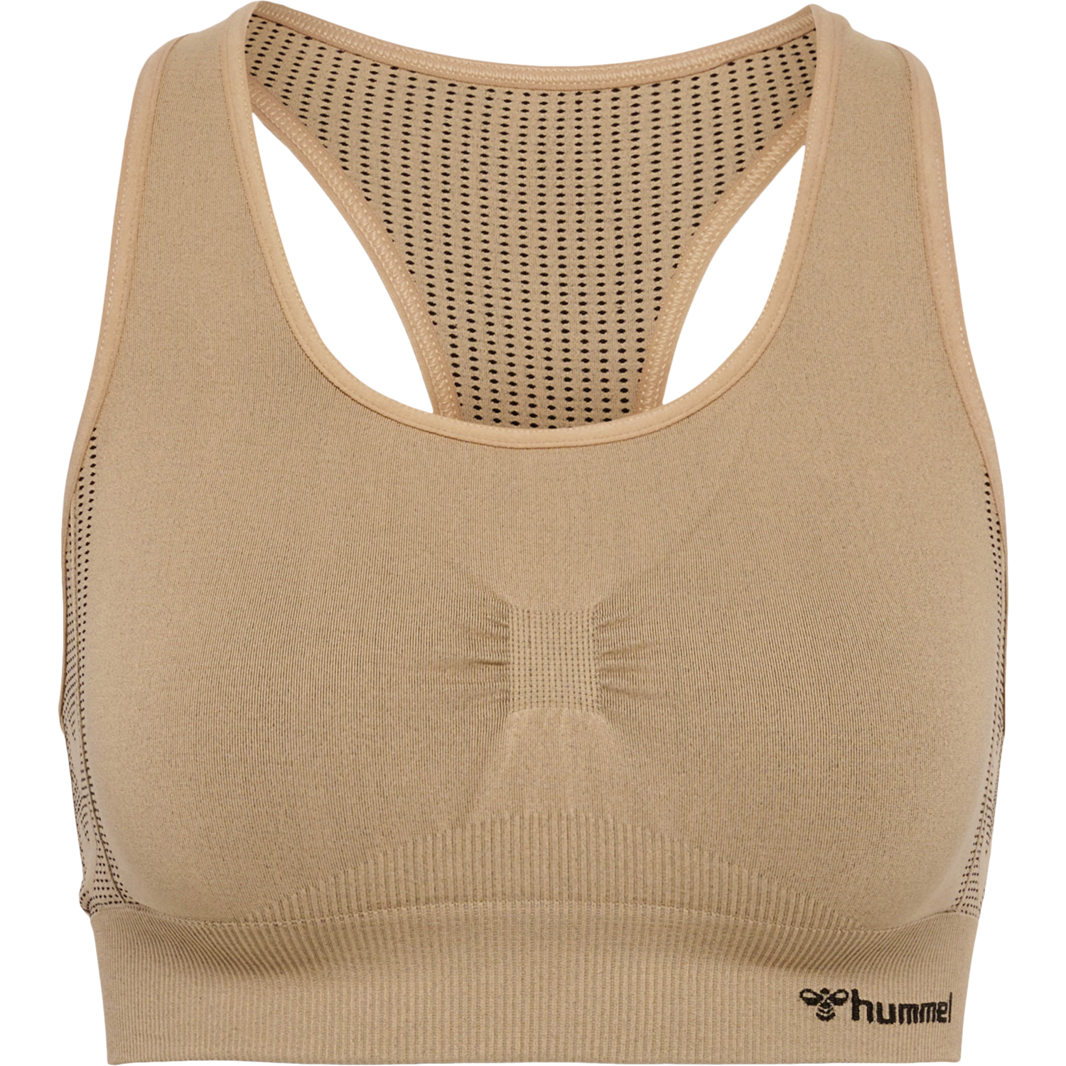 hmlMT SHAPING SEAMLESS SPORTS TOP, CURDS & WHEY, packshot