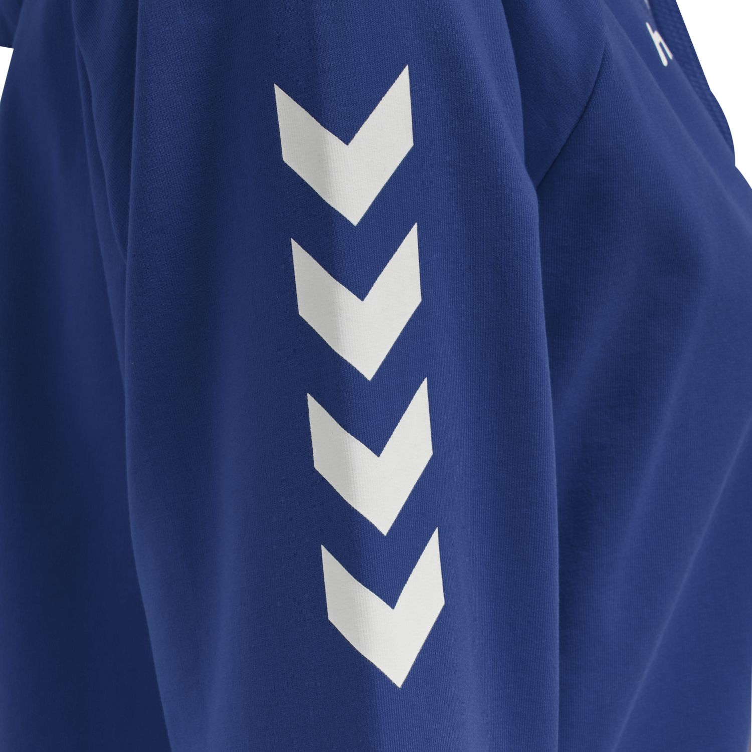 HUMMEL GO COTTON HOODIE WOMAN, TRUE BLUE, packshot