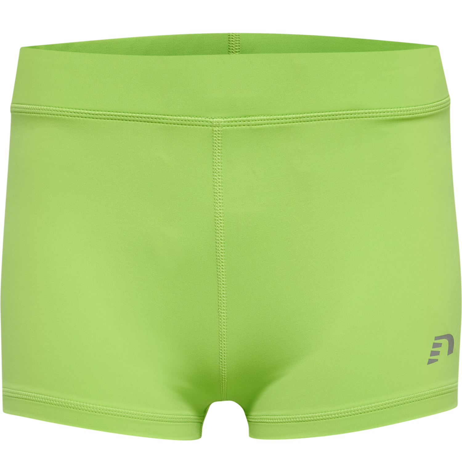 WOMEN CORE ATHLETIC HOTPANTS, GREEN FLASH, packshot