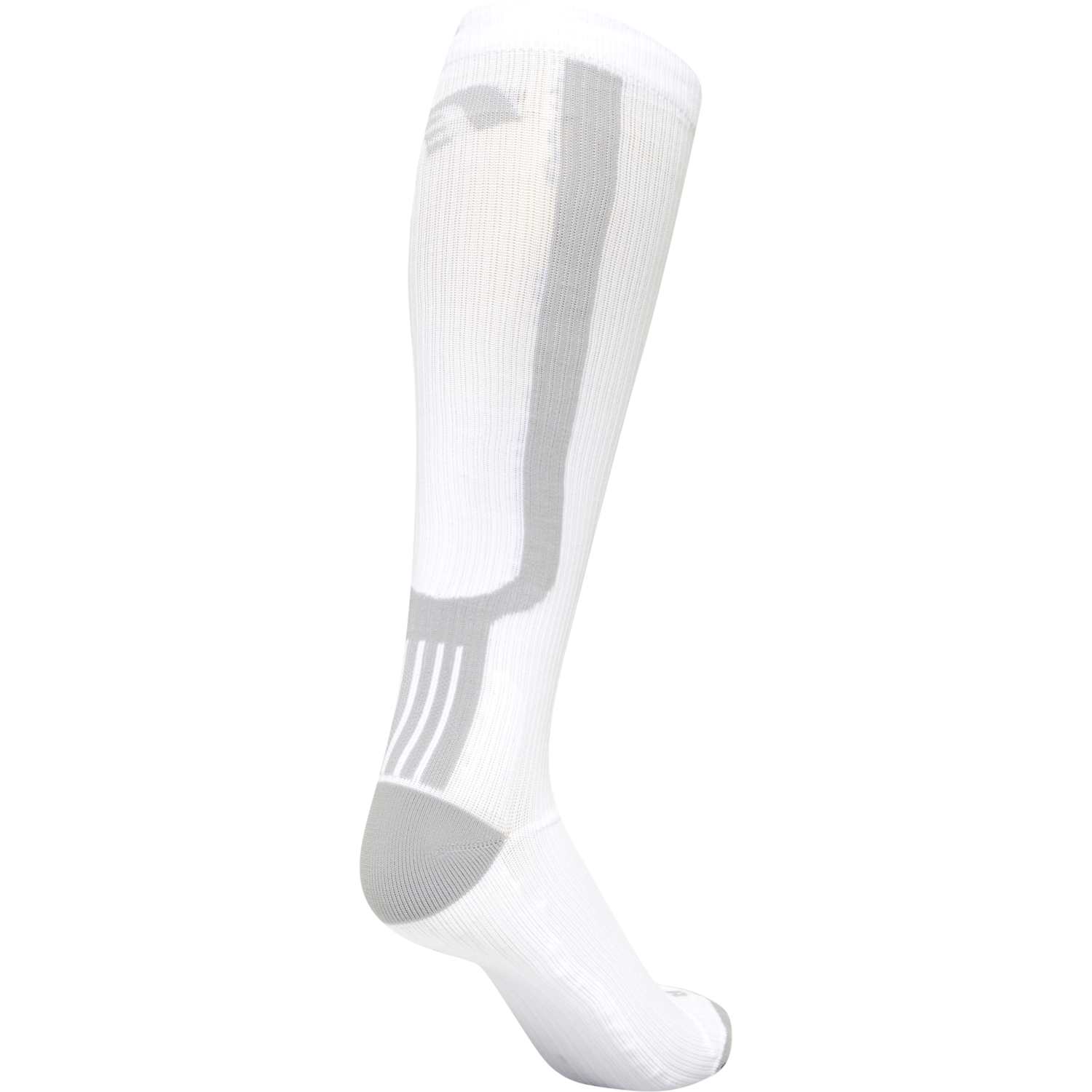 CORE COMPRESSION SOCK, WHITE, packshot