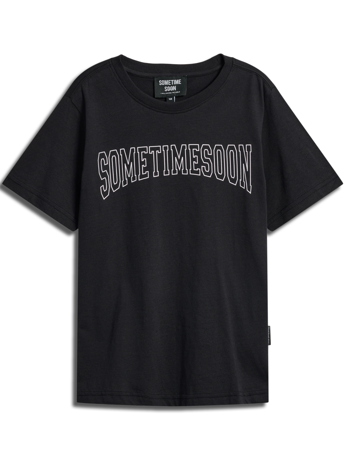 stsOCEAN T-SHIRT S/S, BLACK, packshot